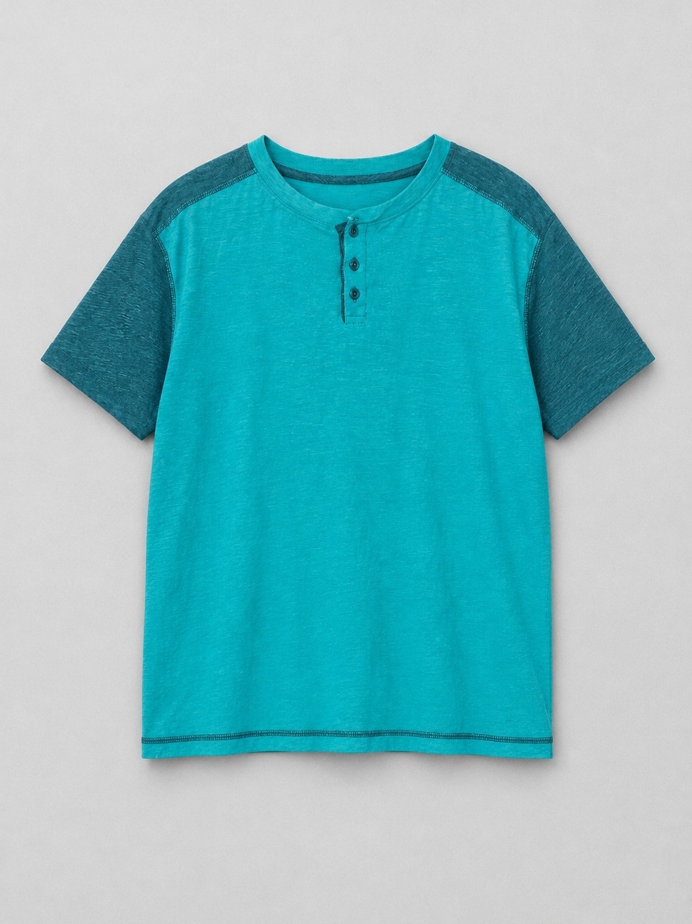 American Republic Men's Short Sleeve Tee in Teal Size 3XL